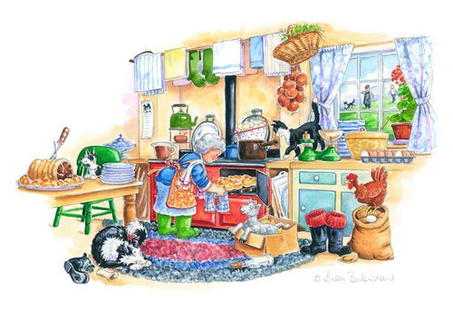 "Country Kitchen" Serving Tray | Cardtoons Publications