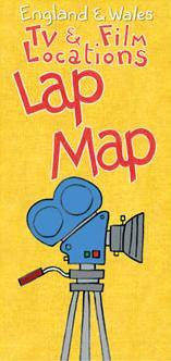 England & Wales TV & Film Locations Lap Map | Cardtoons Publications