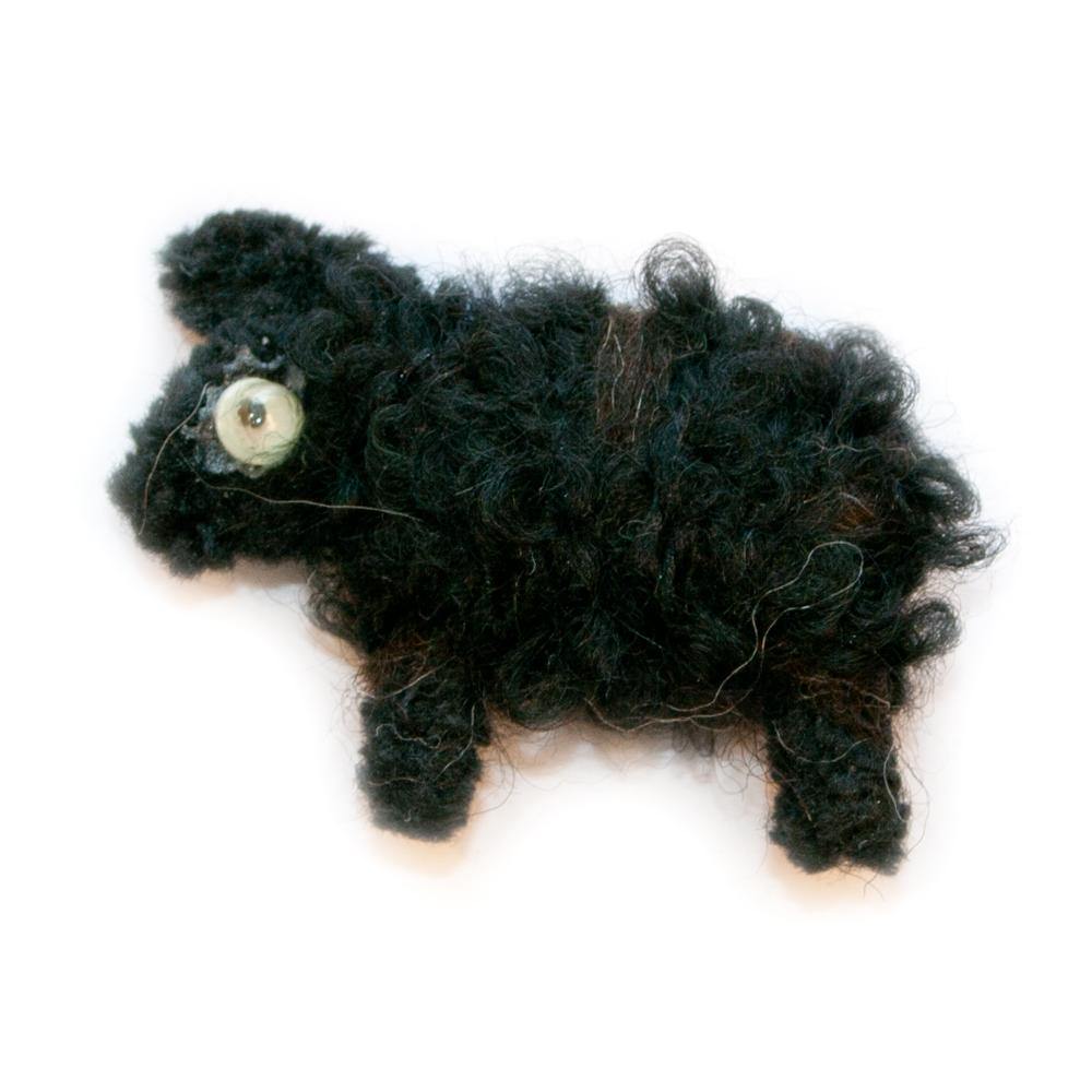 Sheepy Things Wensleydale Brooch by Cardtoons