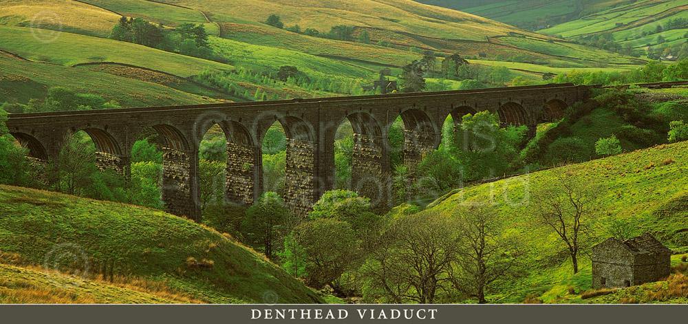 Denthead Viaduct postcard | Cardtoons Publications