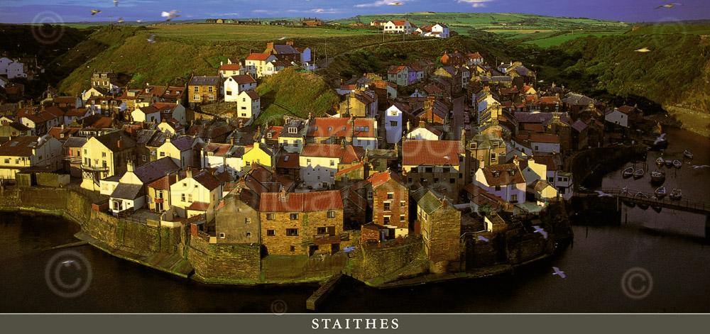 Staithes postcard | Cardtoons Publications