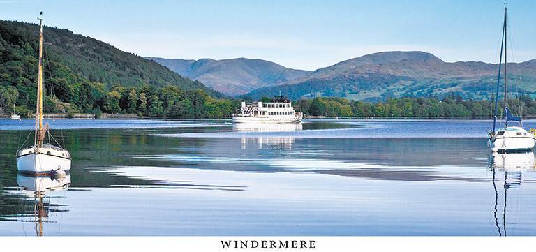 The Swan on Windermere postcard | Cardtoons Publications