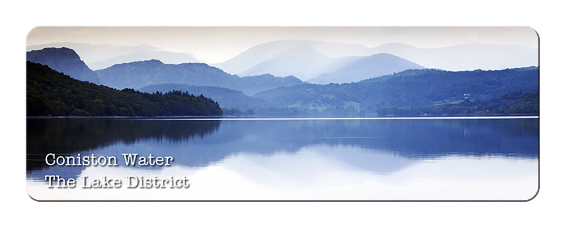Coniston Water panoramic fridge magnet | Cardtoons