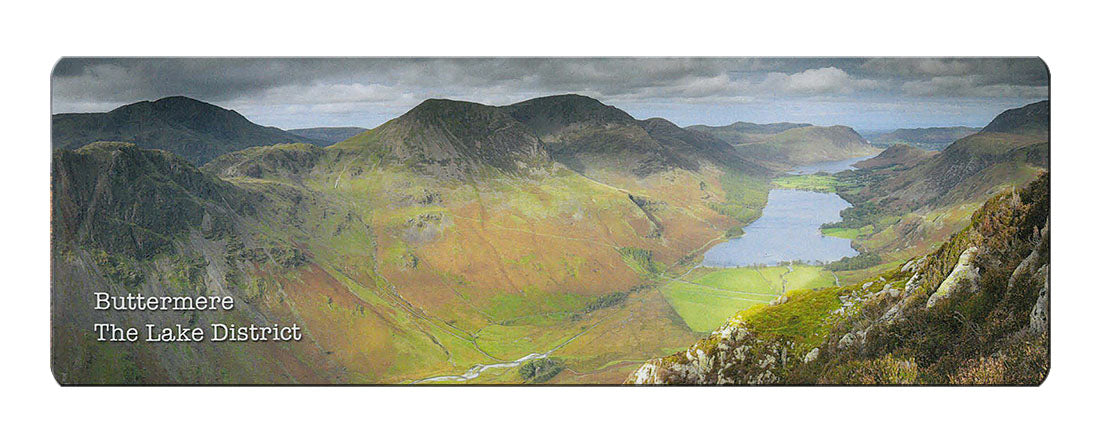 Buttermere panoramic fridge magnet | Cardtoons