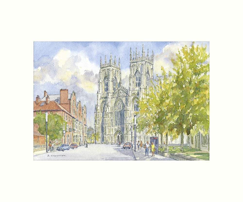 York Minster art print - Cardtoons Publications