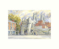 Bootham Bar, York art print | Cardtoons Publications