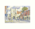 Micklegate Bar, York art print - Cardtoons Publications