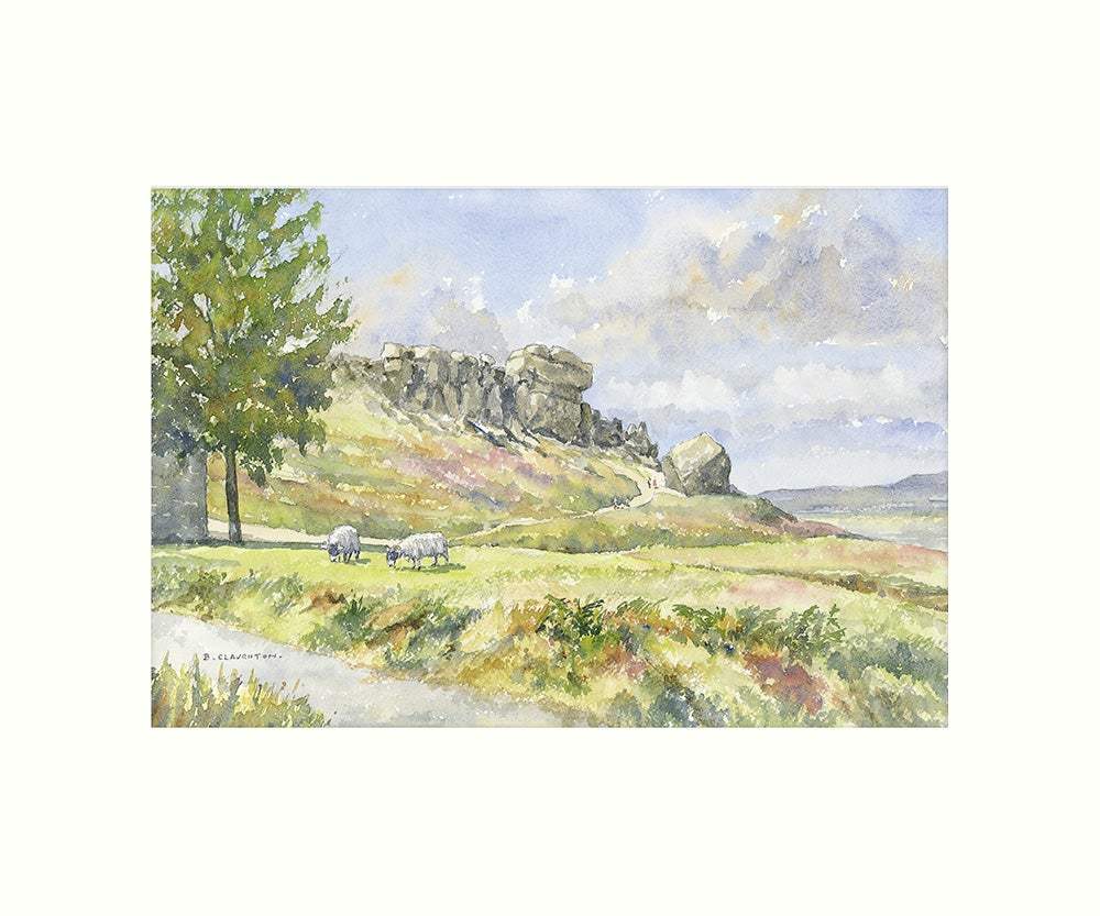 Ilkley Moor art print - Cardtoons Publications