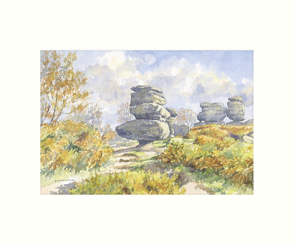Brimham Rocks art print | Cardtoons Publications