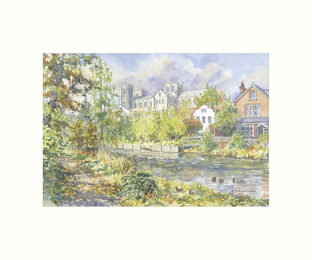 Ripon Cathedral art print - Cardtoons Publications