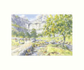 Malham Cove art print - Cardtoons Publications
