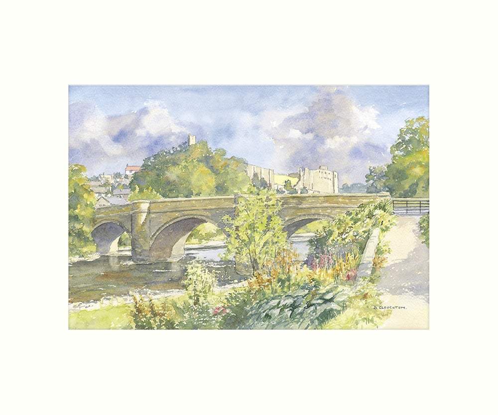 Richmond Castle art print - Cardtoons Publications