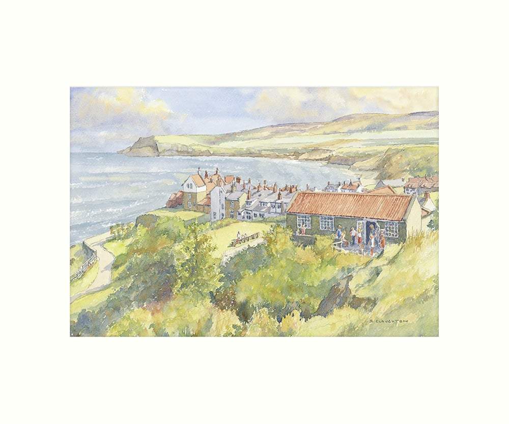 Robin Hood's Bay art print - Cardtoons Publications