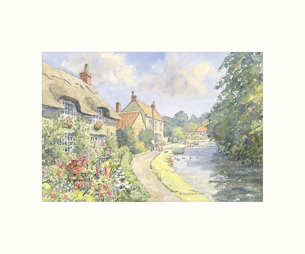 Thornton-le-Dale art print - Cardtoons Publications