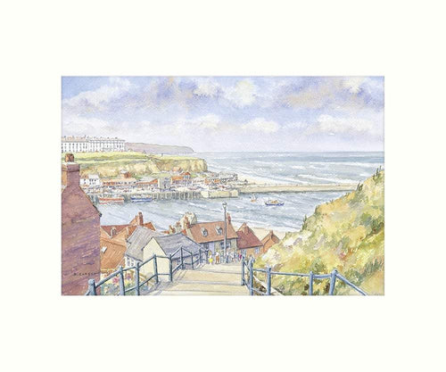 Whitby art print - Cardtoons Publications