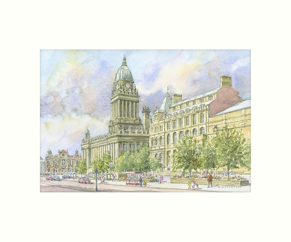 Leeds art print - Cardtoons Publications