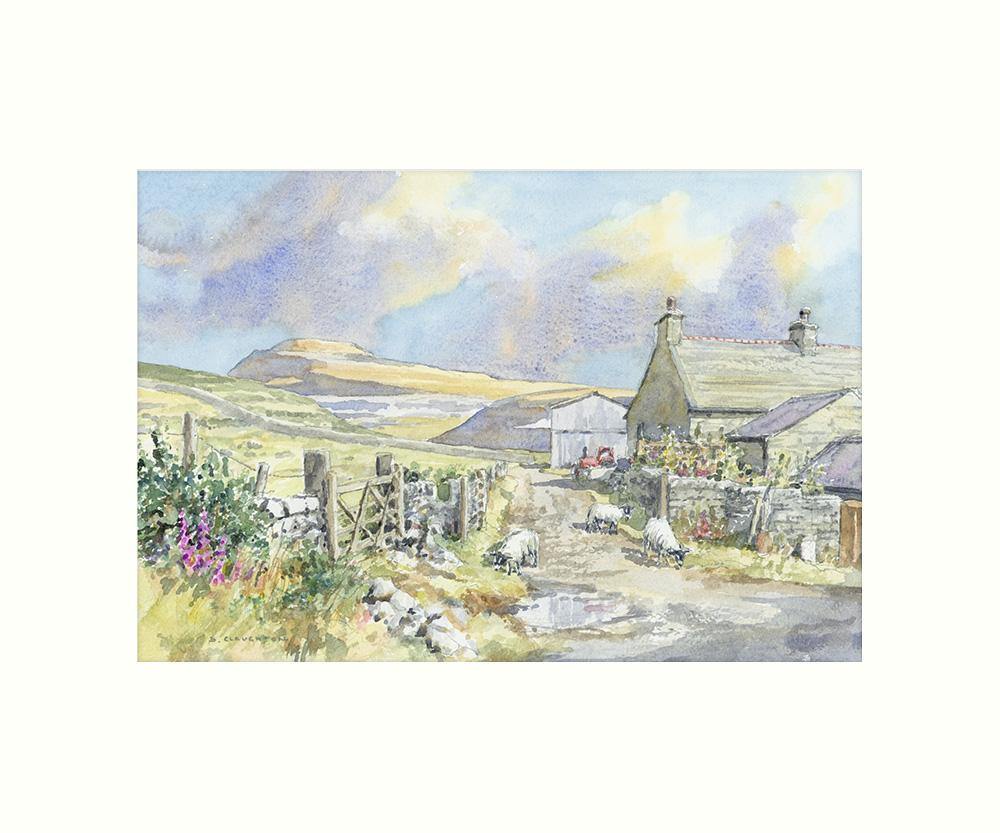 Ingleborough art print - Cardtoons Publications