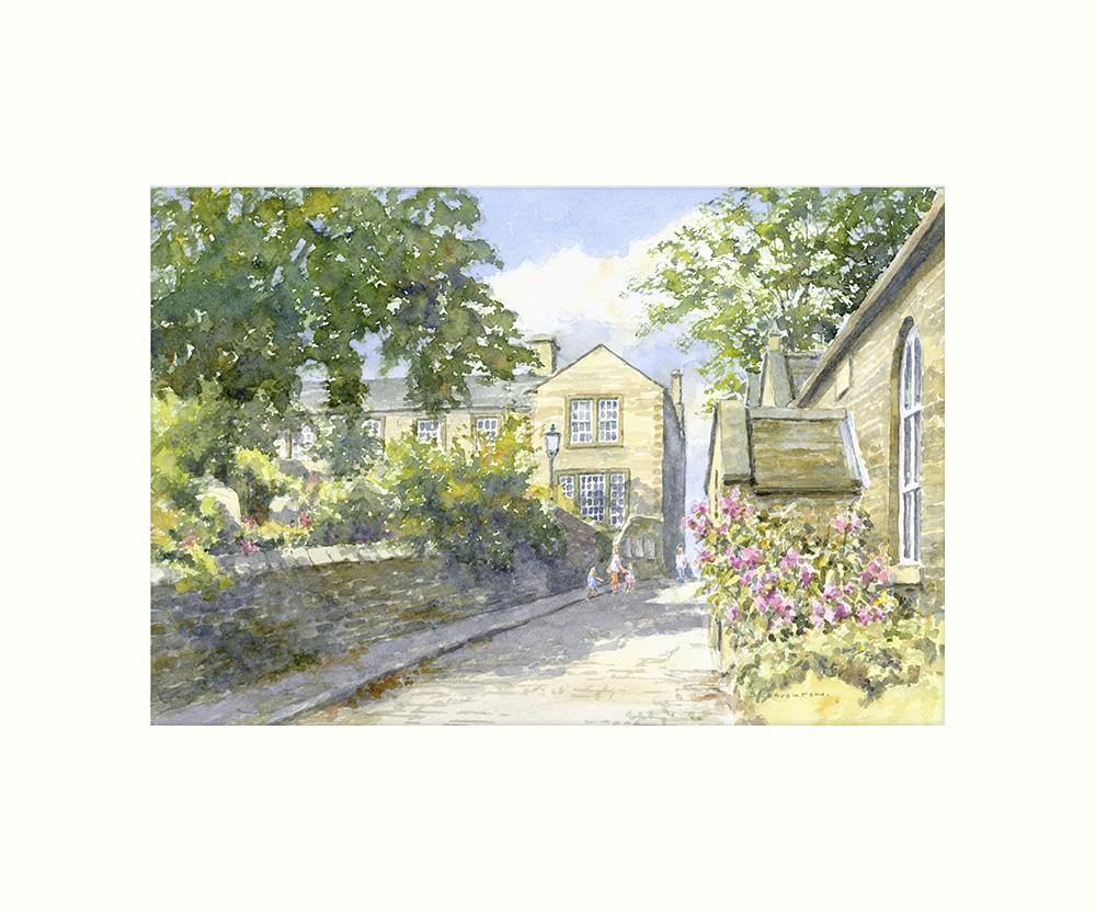 Bronte Parsonage, Haworth art print | Cardtoons Publications