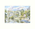 Knaresborough art print - Cardtoons Publications