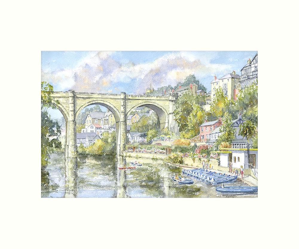 Knaresborough art print - Cardtoons Publications