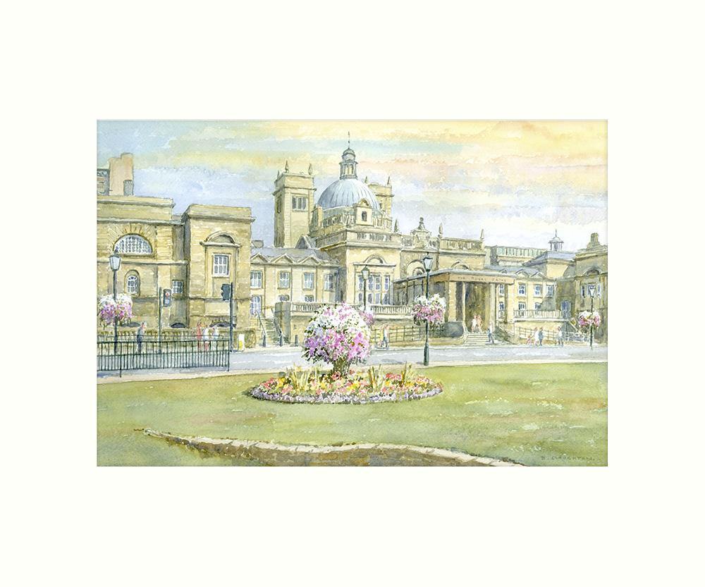 Royal Baths, Harrogate art print - Cardtoons Publications