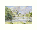 Kilnsey Trout Farm art print - Cardtoons Publications