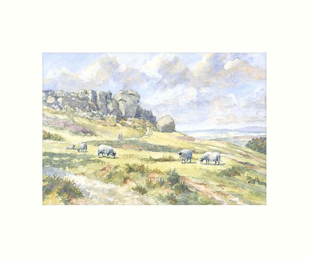 Ilkley Moor art print - Cardtoons Publications