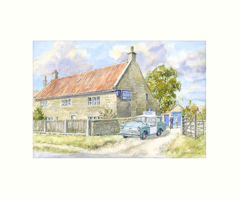 Police House, Aidensfield art print - Cardtoons Publications